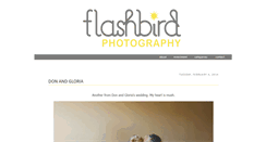 Desktop Screenshot of flashbirdphotography.blogspot.com