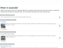 Tablet Screenshot of peterinaustralie.blogspot.com