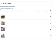 Tablet Screenshot of aldearural.blogspot.com