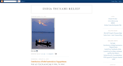 Desktop Screenshot of indiatsunamirelief.blogspot.com