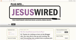Desktop Screenshot of jesuswired.blogspot.com