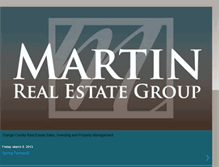 Tablet Screenshot of martinrealestategroup.blogspot.com