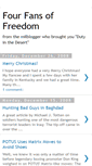 Mobile Screenshot of fourfansoffreedom.blogspot.com