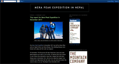 Desktop Screenshot of merapeakexpedition.blogspot.com