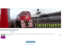 Tablet Screenshot of contracarriles.blogspot.com