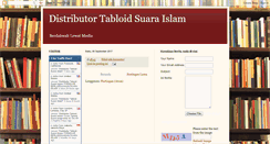 Desktop Screenshot of bedah-tabloid-suara-islam.blogspot.com