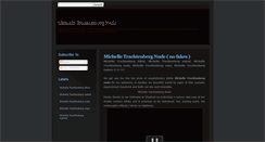 Desktop Screenshot of michelle-trachtenberg-nude.blogspot.com