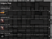 Tablet Screenshot of golgotashop.blogspot.com