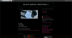Desktop Screenshot of blackmariahcreations.blogspot.com