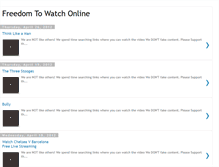 Tablet Screenshot of freedomtowatchonline.blogspot.com