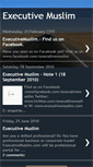 Mobile Screenshot of executivemuslim.blogspot.com