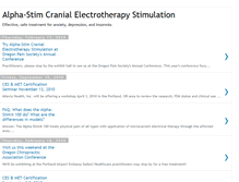 Tablet Screenshot of cranialelectrotherapystimulation.blogspot.com