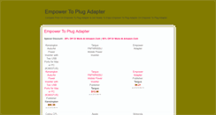 Desktop Screenshot of empowertoplugadapterq.blogspot.com