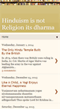 Mobile Screenshot of hinduismisnotreligionitsdharma.blogspot.com