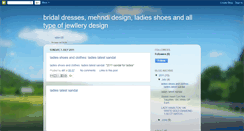 Desktop Screenshot of ladiesshoes2011.blogspot.com