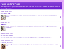 Tablet Screenshot of nanasadiesplace.blogspot.com