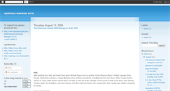 Desktop Screenshot of downloaddumps.blogspot.com