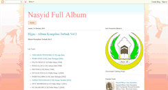 Desktop Screenshot of nasyidfullalbum.blogspot.com