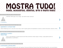 Tablet Screenshot of mostra-tudo.blogspot.com