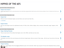 Tablet Screenshot of hippiesofthe60s.blogspot.com