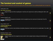 Tablet Screenshot of funnycoolgames-gamergeek.blogspot.com