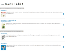 Tablet Screenshot of portalmacunaima.blogspot.com