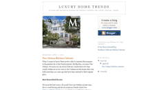 Desktop Screenshot of luxuryhometrends.blogspot.com