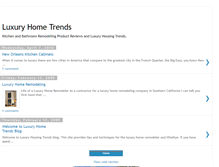 Tablet Screenshot of luxuryhometrends.blogspot.com