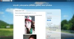 Desktop Screenshot of miyukiyokoyama.blogspot.com