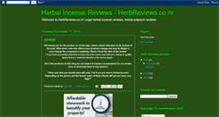 Desktop Screenshot of herbreviews.blogspot.com