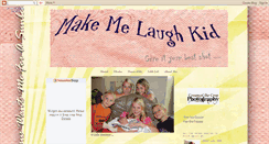 Desktop Screenshot of makemelaughkid.blogspot.com