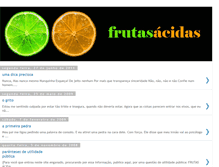 Tablet Screenshot of frutasacidas.blogspot.com
