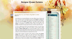Desktop Screenshot of designershowercurtain.blogspot.com