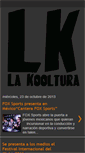 Mobile Screenshot of lakooltura.blogspot.com