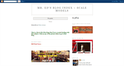 Desktop Screenshot of mredindex-scalemodels.blogspot.com