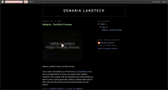 Desktop Screenshot of demarialandtech.blogspot.com