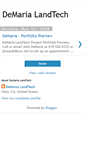 Mobile Screenshot of demarialandtech.blogspot.com