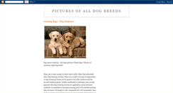 Desktop Screenshot of pictures-of-all-dog-breeds.blogspot.com