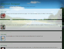 Tablet Screenshot of afternoonscrapper.blogspot.com