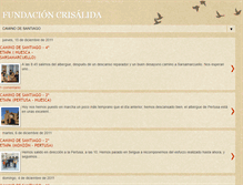 Tablet Screenshot of fundaciocrisalida.blogspot.com