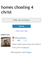 Mobile Screenshot of homeschooling4christ.blogspot.com