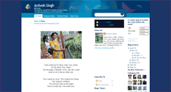 Desktop Screenshot of aniteshsingh.blogspot.com