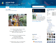 Tablet Screenshot of aniteshsingh.blogspot.com