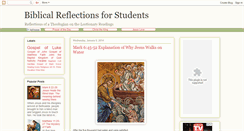 Desktop Screenshot of professionalbiblicalreflection.blogspot.com