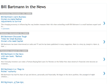 Tablet Screenshot of billbartmanninthenews.blogspot.com