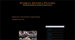 Desktop Screenshot of baseball-picture.blogspot.com