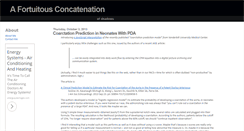 Desktop Screenshot of fortuitousconcatenation.blogspot.com