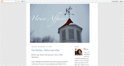 Desktop Screenshot of houseaffairs.blogspot.com