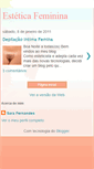 Mobile Screenshot of esteticafeminina11.blogspot.com