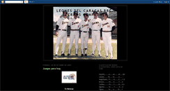 Desktop Screenshot of leonesdelcaracasbbceternoscampeones.blogspot.com